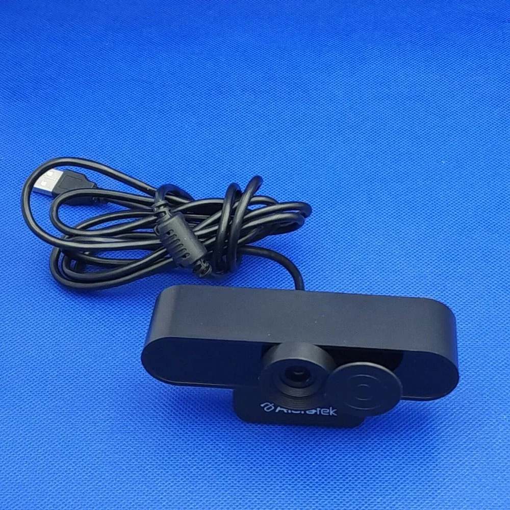 Aluratek 1080p HD Webcam with Microphone AWC03F Black‎